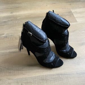 Zara genuine leather heels